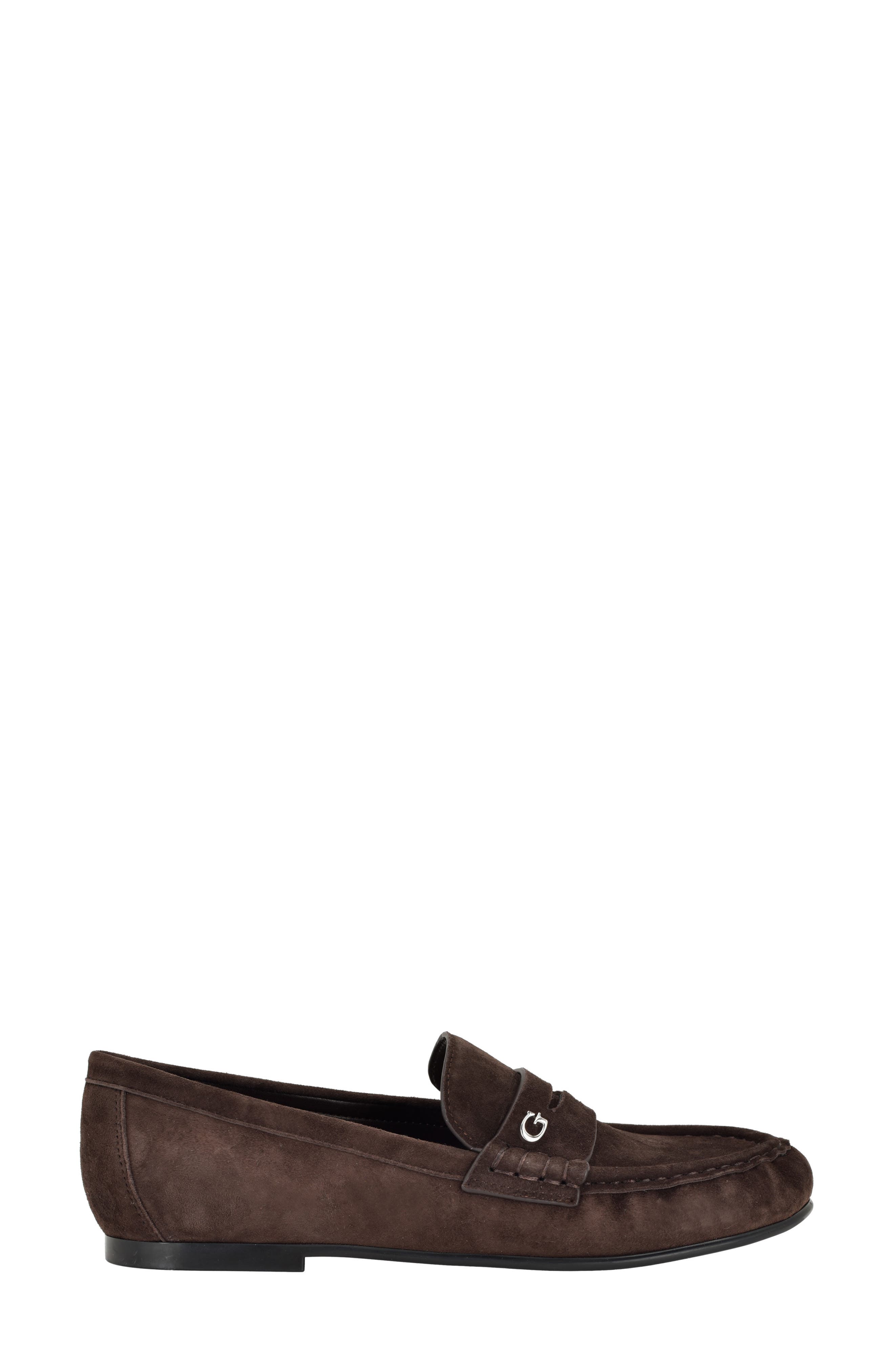 Raivoo Penny Loafer, Alternate, color, DARK BROWN