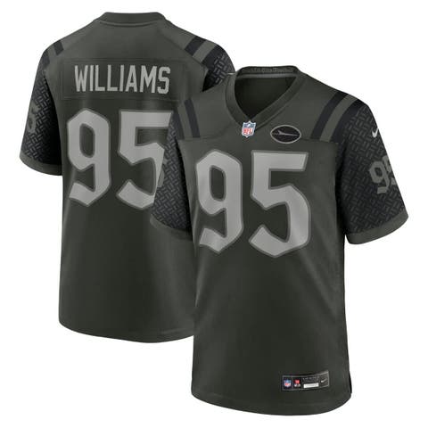 Men's Nike Quinnen Williams Gotham Green New York Jets 2025 Rivalries Collection Game Jersey