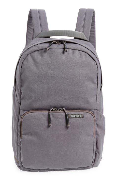 Grey backpacks online