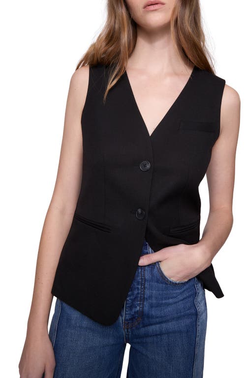 REBECCA MINKOFF REBECCA MINKOFF WILLA FITTED BUTTON-UP VEST