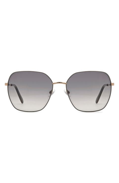 59mm Square Sunglasses