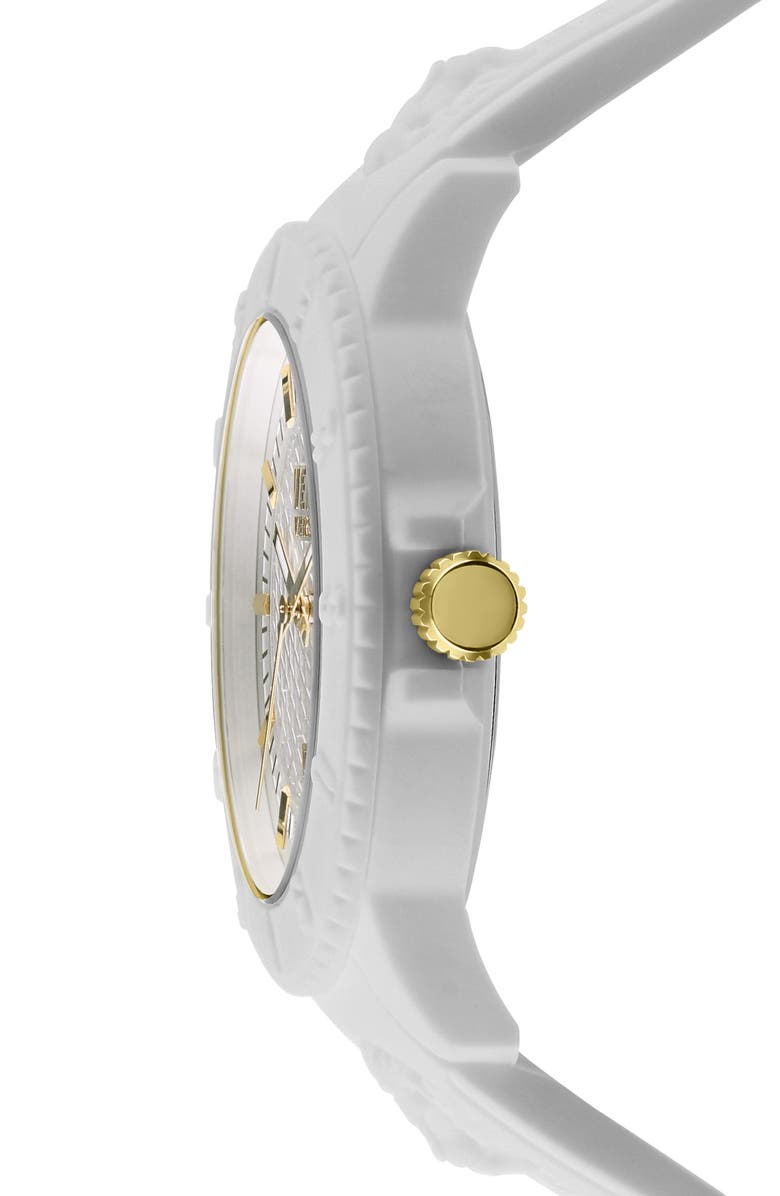 VERSUS Versace Tokyo Silicone Strap Watch, 42mm, Alternate, color, 