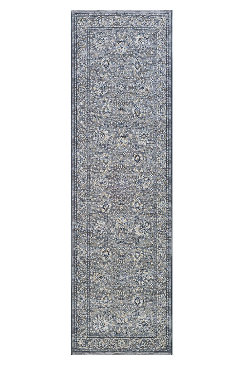 Persian Isfahn Rug, Alternate, color, SLATE