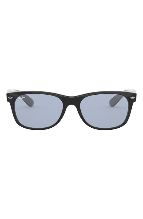 New Wayfarer 55mm Rectangular Sunglasses