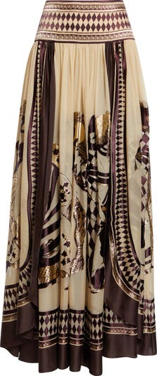 【Zimmermann】ILLUSTRATION OTTO MAXI SKIRT マキシスカート Zimmermann-Illustration-Otto-
