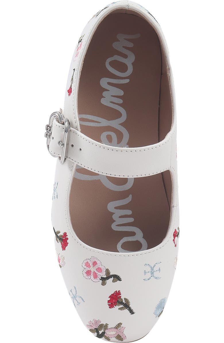 Sam Edelman Kids' Michaela Embroidered Mary Jane Flat, Alternate, color, Floral