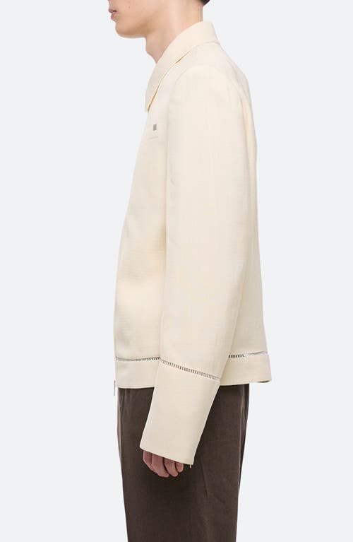 Helmut Lang Border Slub Viscose Jacket