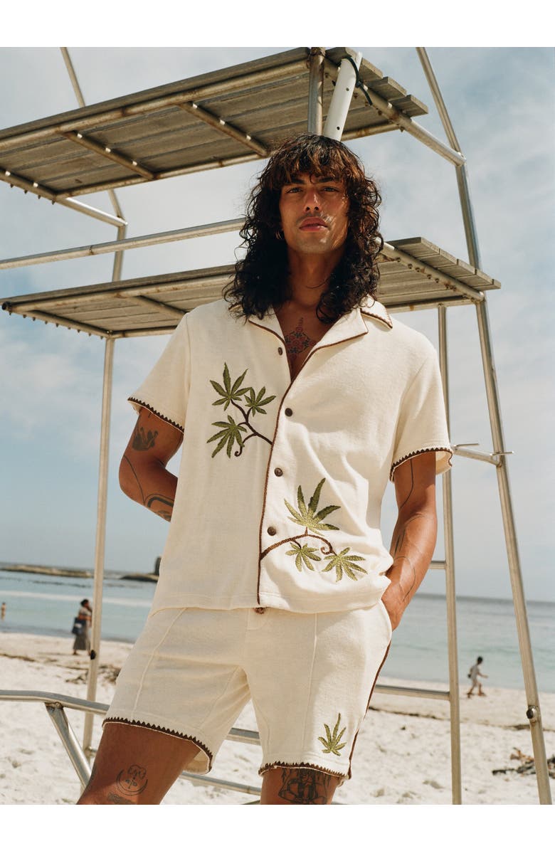 Tombolo 'Cabannabis' Cabana, Alternate, color, Ivory