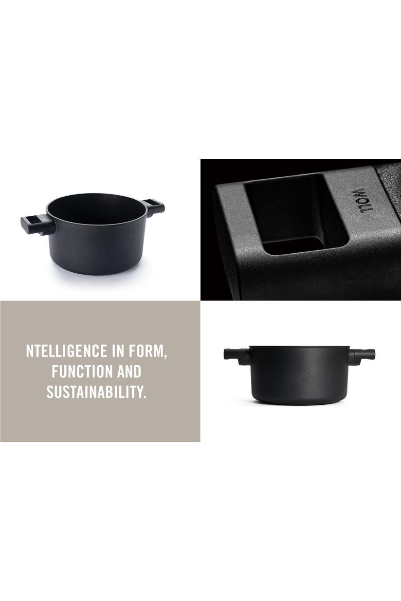 Ecologic Nonstick Stock Pot 9.5-Inch, 4.75 Quart, Alternate, color, Black