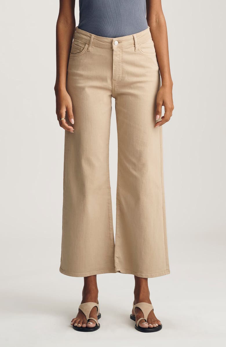 Mavi Jeans Paloma Ankle Wide Leg Jeans, Main, color, Corn Silk Flex Blue