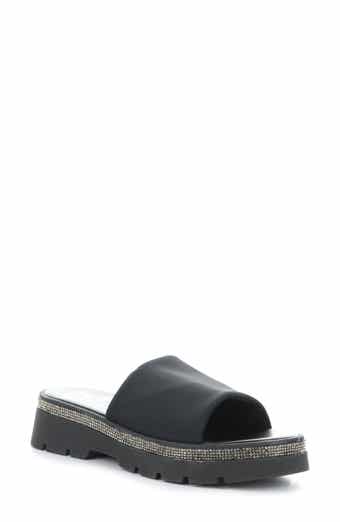 Bos. & Co. Counsil Platform Slide Sandal