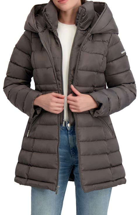 Quarter Bibbed Puffer Jacket
