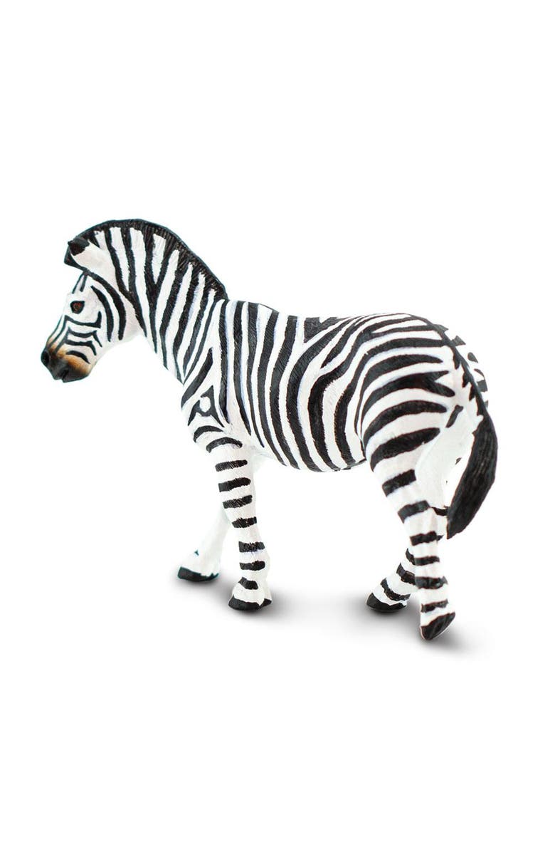 Safari Ltd. Plains Zebra Toy, Alternate, color, NO COLOR