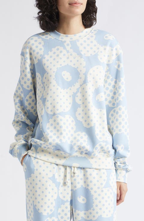 Leiot Unikko Kioski Polka Dot Flower Sweater