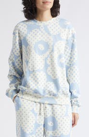 Marimekko Leiot Unikko Kioski Polka Dot Flower Sweater