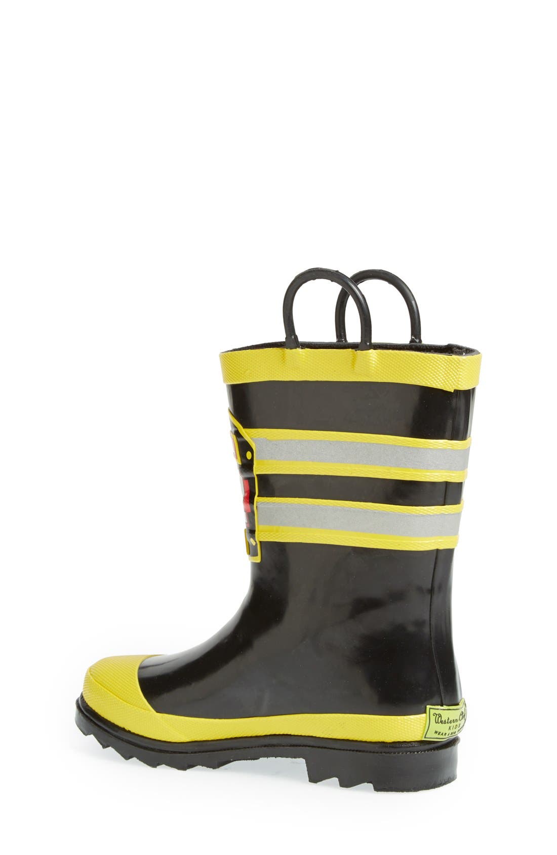 Western Chief F.D.U.S.A. Waterproof Rain Boot, Alternate, color, Black