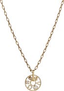 Alex and Ani Love Luck Wheel Necklace