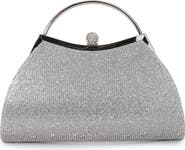 BERNESS Rhinestone Top Handle Bag