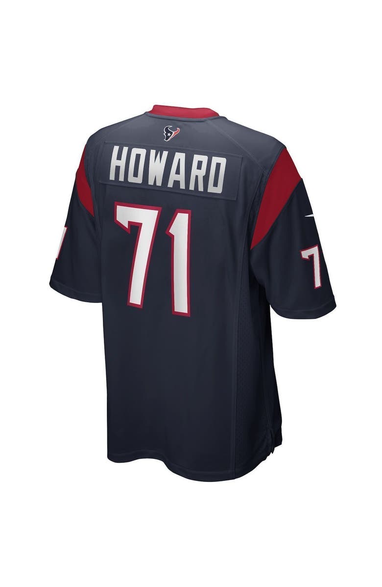 Nike Men's Houston Texans Tytus Howard Nike Navy Game Player Jersey, Alternate, color, Navy