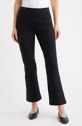 Caslon® High Waist Ponte Ankle Kick Flare Pants