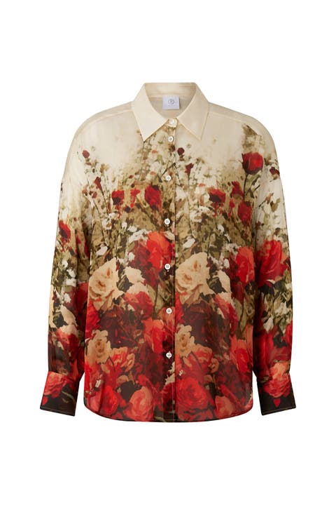 Nadine Chiffon Shirt Blouse