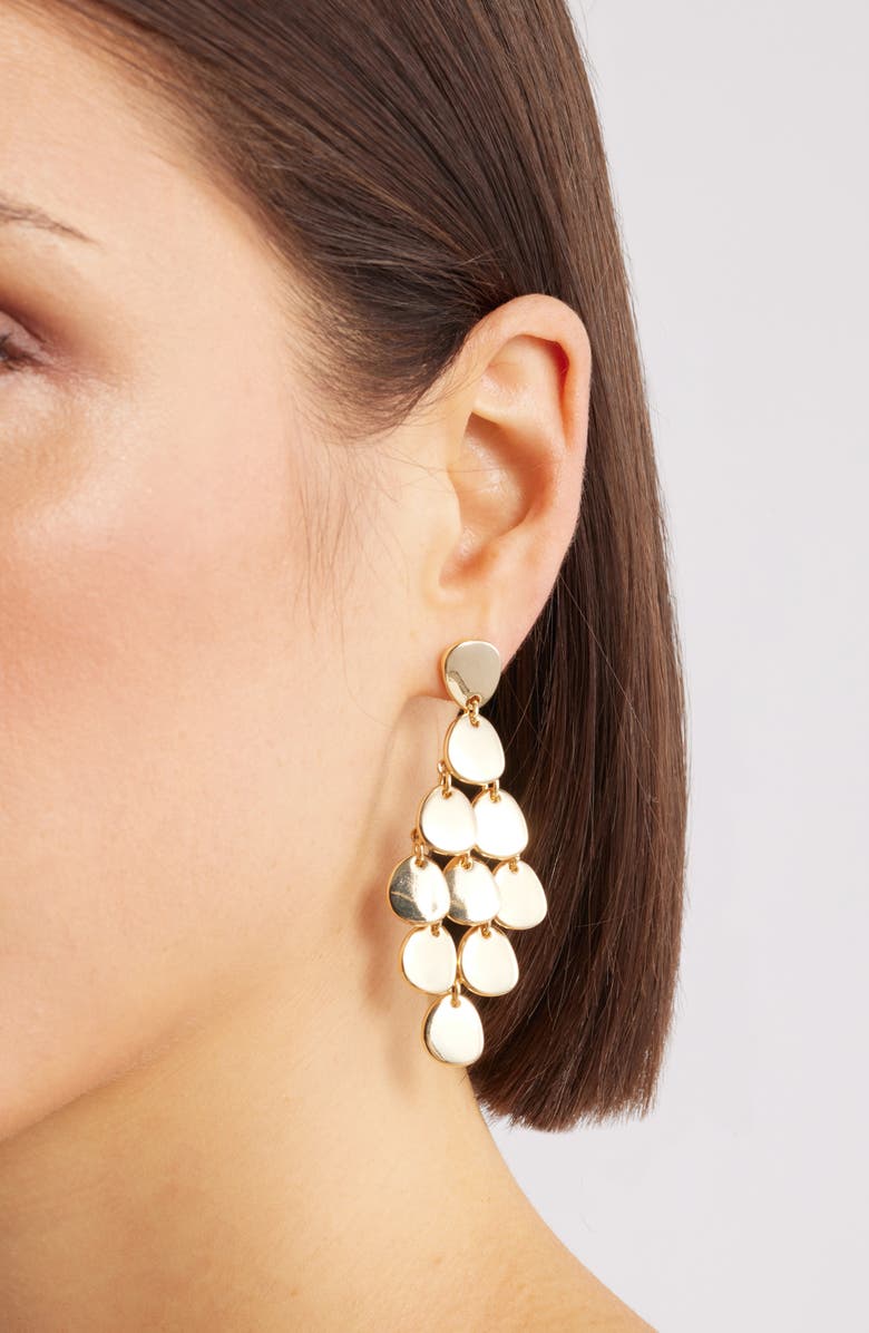 Nordstrom Chandelier Drop Earrings, Alternate, color, Gold