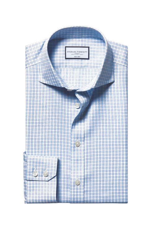 CHARLES TYRWHITT CHARLES TYRWHITT NON-IRON TWILL CHECK SHIRT 
