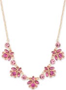 Marchesa Replenishment Mixed Cut Crystal Frontal Necklace