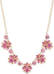 Marchesa Replenishment Mixed Cut Crystal Frontal Necklace