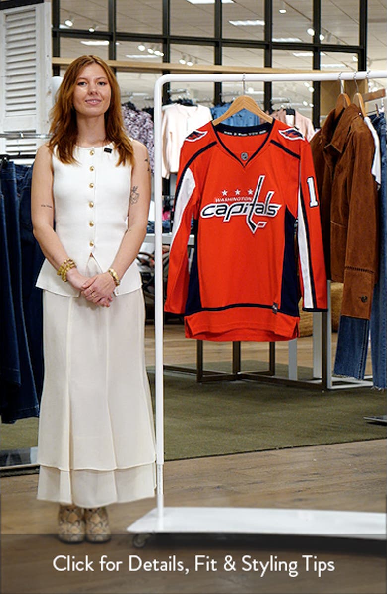 Women's Fanatics Branded Nicklas Backstrom Red Home Breakaway Player Jersey, sales video thumbnail