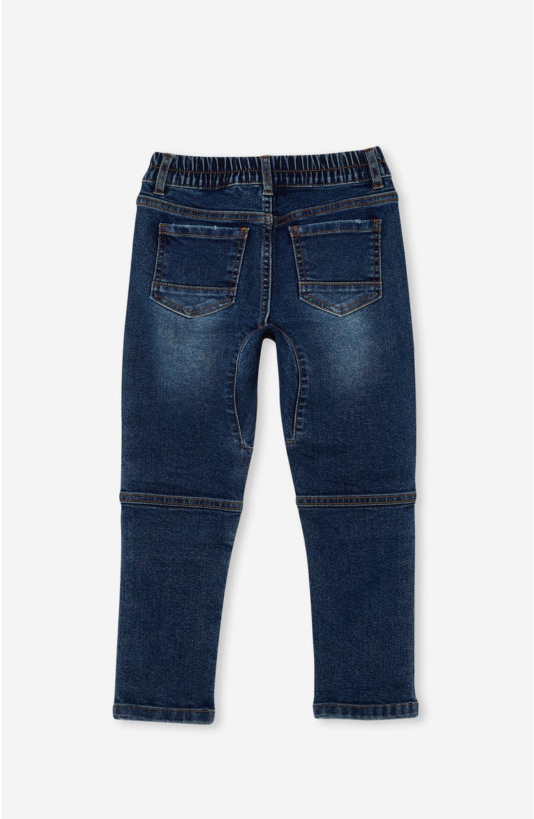 Cotton On Kids Kid's Skinny Fit Moto Jean, Alternate, color, 