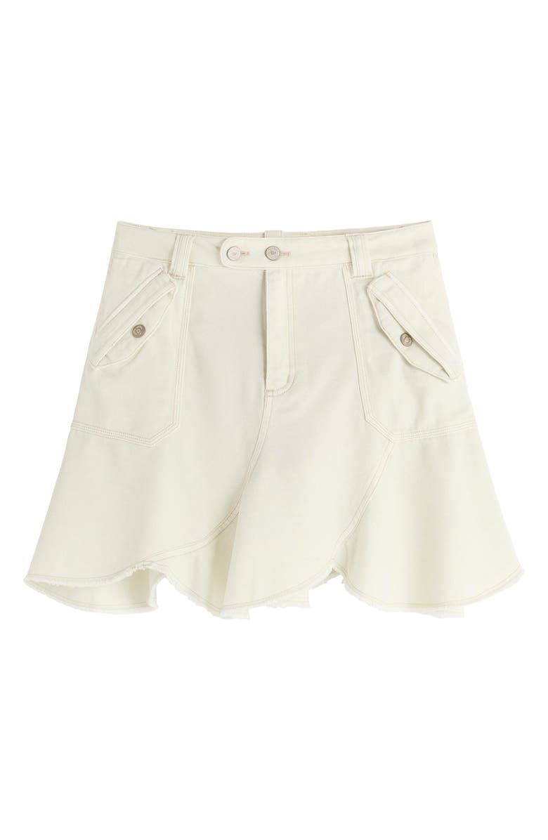Desigual Frayed Miniskirt, Alternate, color, 