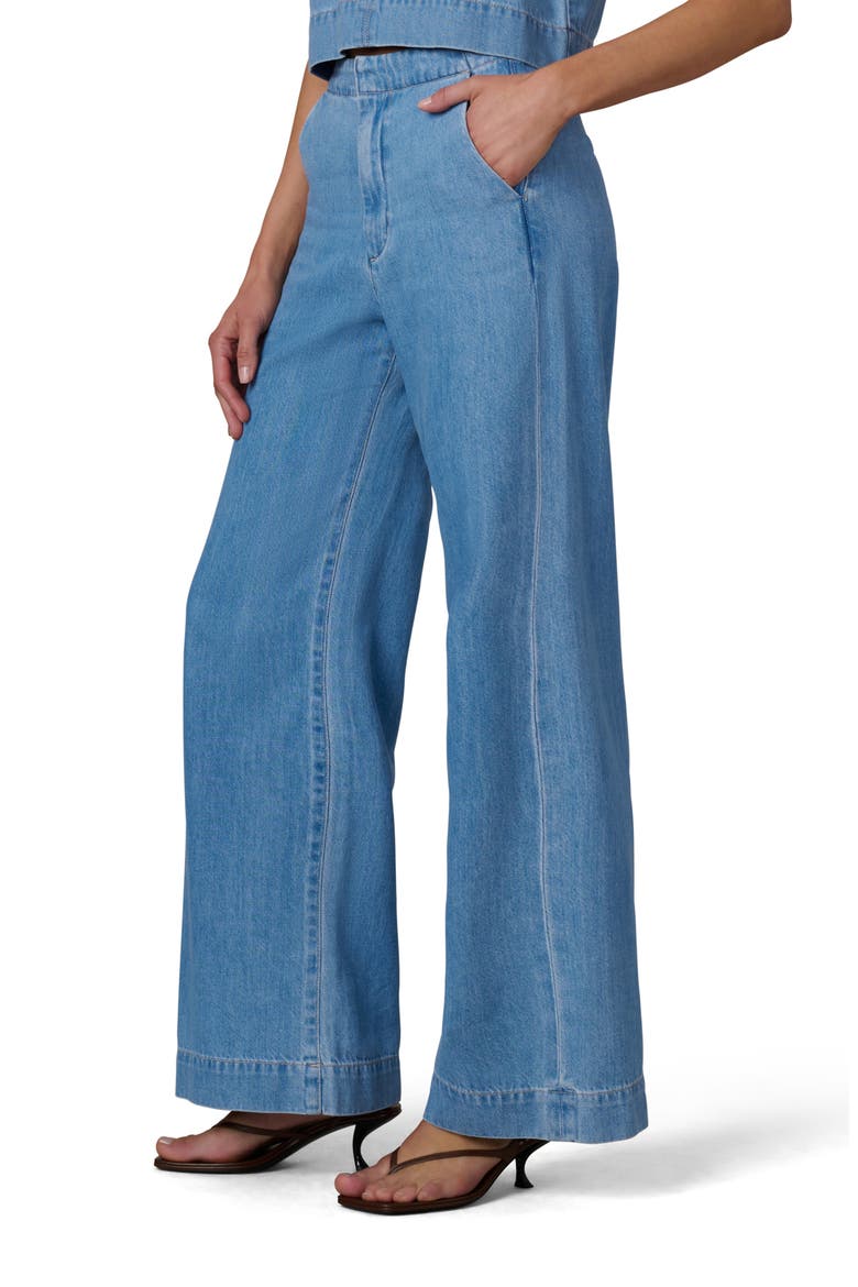 The Clean High Waist Wide Leg Trouser Jeans, Alternate, color, COPIOUS