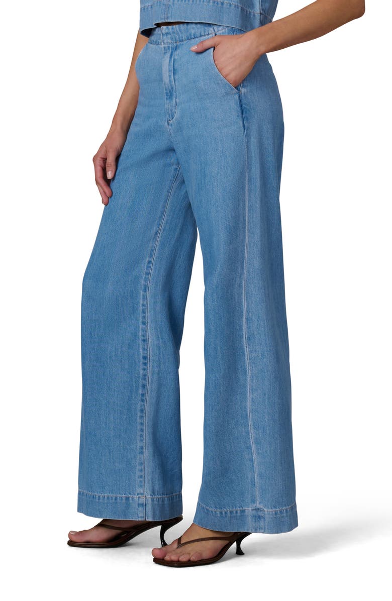 Joe's The Clean High Waist Wide Leg Trouser Jeans, Alternate, color, Copious