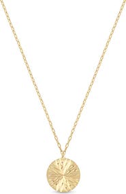 Bony Levy 14K Gold Medallion Pendant Necklace