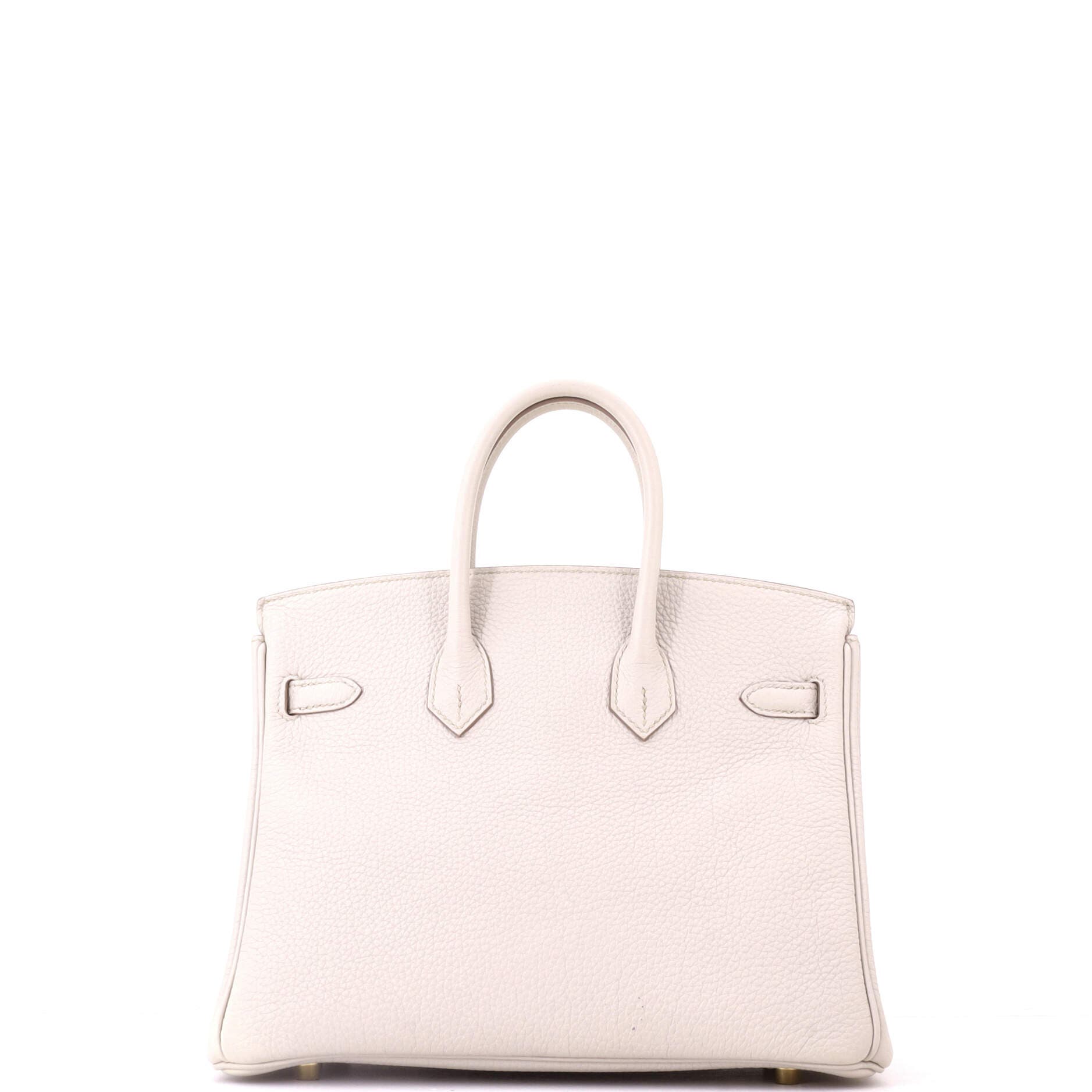 Birkin Handbag Light Togo with Gold Hardware 25, Alternate, color, Beton