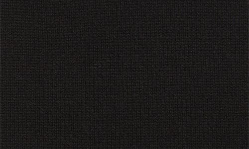 Nordstrom Cap Sleeve Wool & Cashmere Sweater In Black
