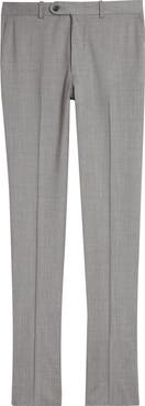 Peter Millar Harker Flat Front Stretch Wool Twill Dress Pants