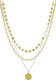 Adornia Set of 3 Assorted Chain Necklaces