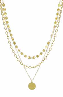 Adornia Set of 3 Assorted Chain Necklaces