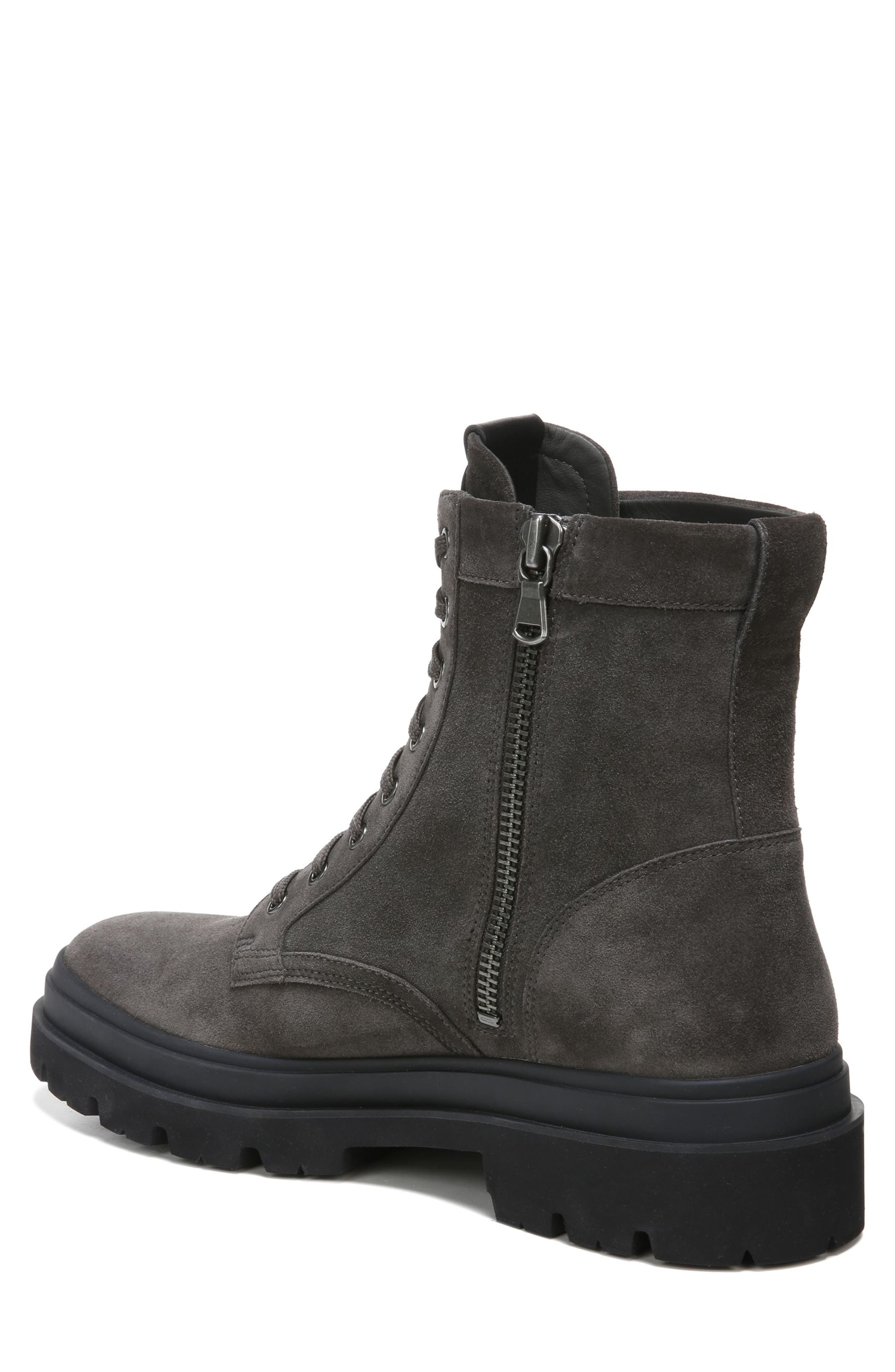 Vince Raider Water Repellent Combat Boot, Alternate, color, Graphite
