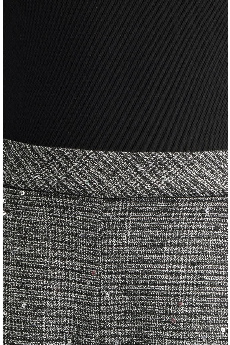 Dante Sequin Long Sleeve Wide Leg Jumpsuit, Alternate, color, METALLIC PLAID
