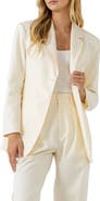 Endless Rose Oversize Single Breasted Blazer