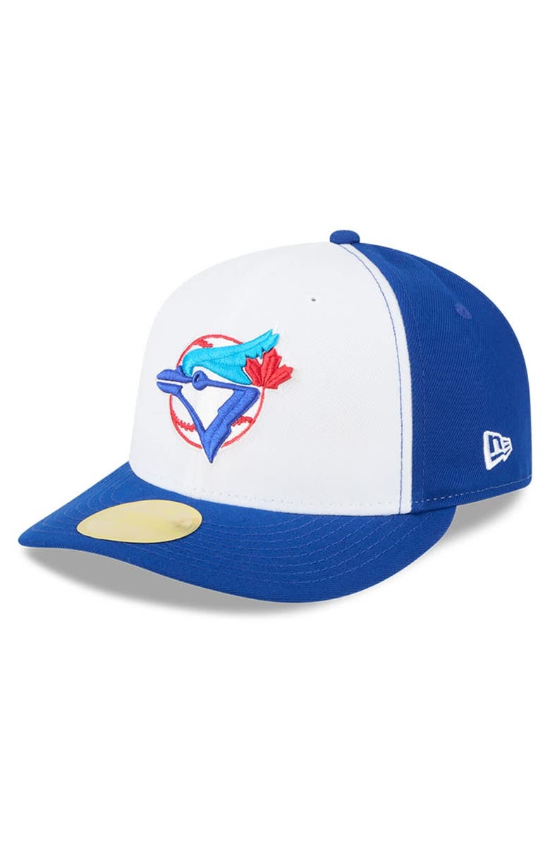 New Era Men's New Era Royal/White Toronto Blue Jays Baseball Hall of Fame 59FIFTY Low Profile Fitted Hat, Alternate, color, 