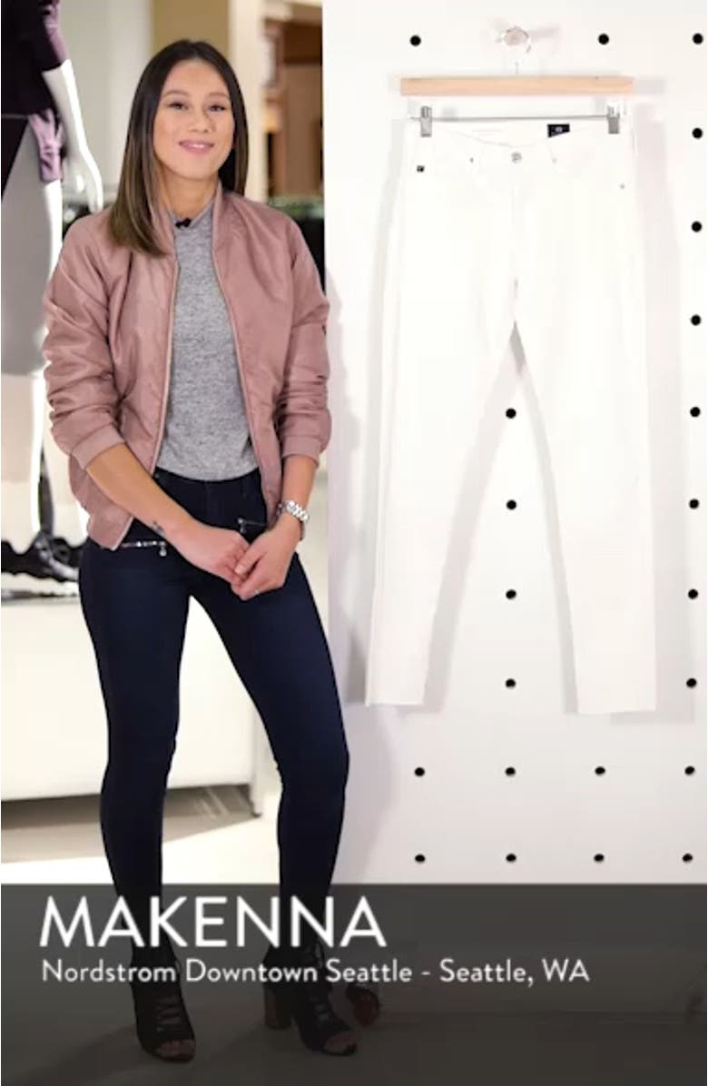 'The Legging' Cutoff Ankle Skinny Jeans, sales video thumbnail