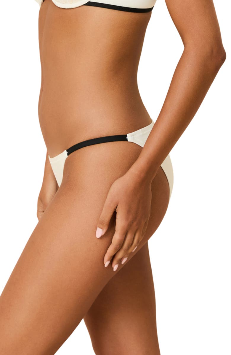 Solid & Striped Morgan Bikini Bottoms, Alternate, color, Brule