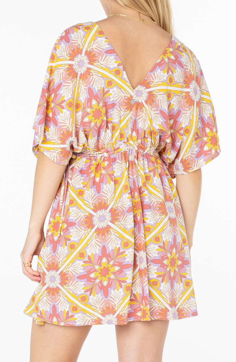 Roxy Bali Retreat Mini Sundress, Alternate, color, Aragon