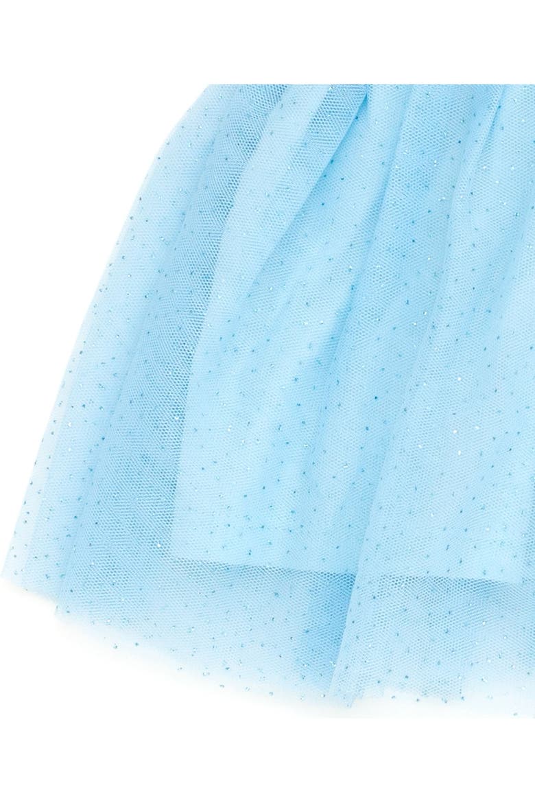 French Terry Mesh Tutu Dress, Alternate, color, Bluey Heather Grey