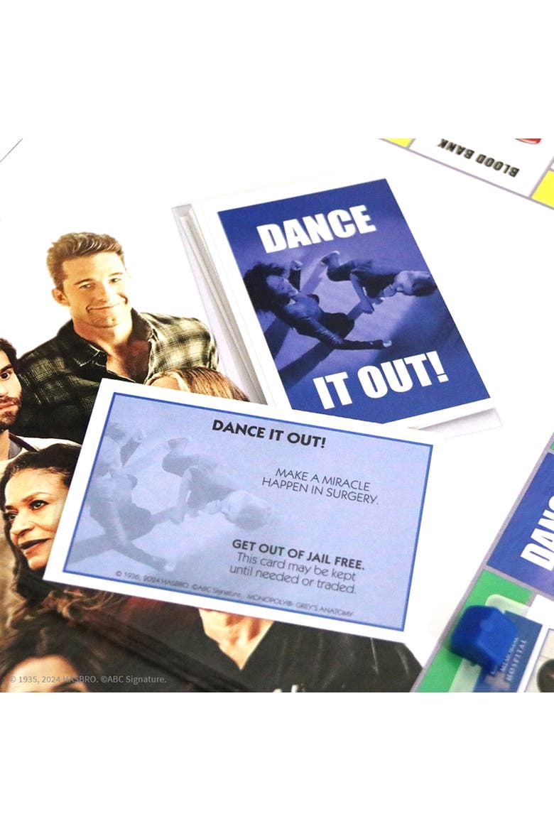 Grey's Anatomy Strategy Board Game, Ages 8+,, Alternate, color, Multicolored