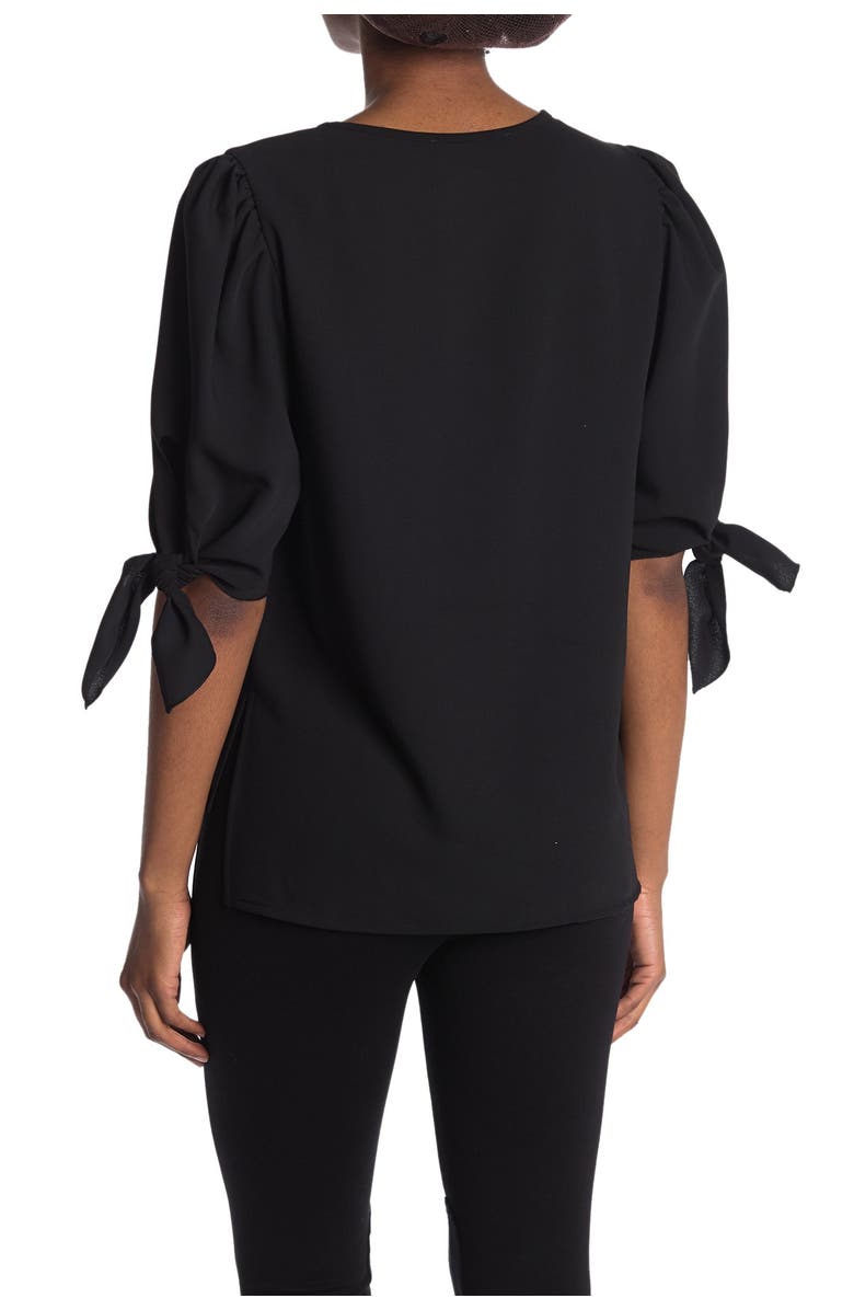 See by Chloé Woven Tie Sleeve Blouse, Main, color,